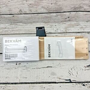 IKEA BEKVAM Wooden Spice Rack Shelf Storage Organizer Kitchen‎ Bathroom NEW